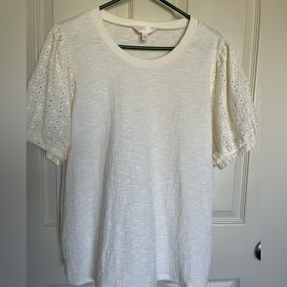 Lauren Conrad White Top